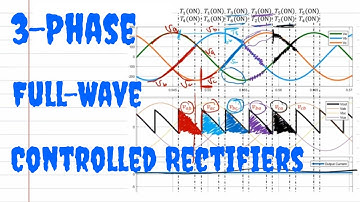 Three Phase Full Wave Controlled Rectifiers | Thyristor Circuits | Power Electronics