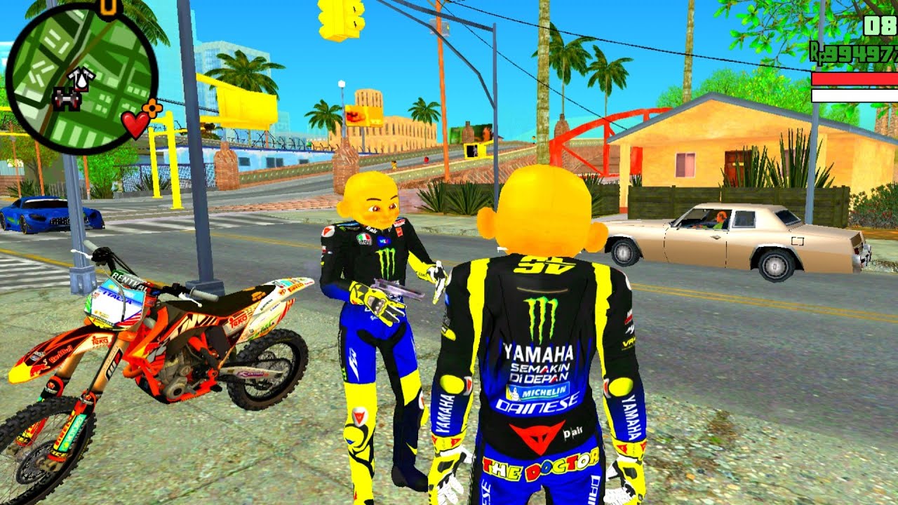 Upin & ipin senang‼️ punya aksi motorcross di jembatan legend‼️🥳🤣🤣