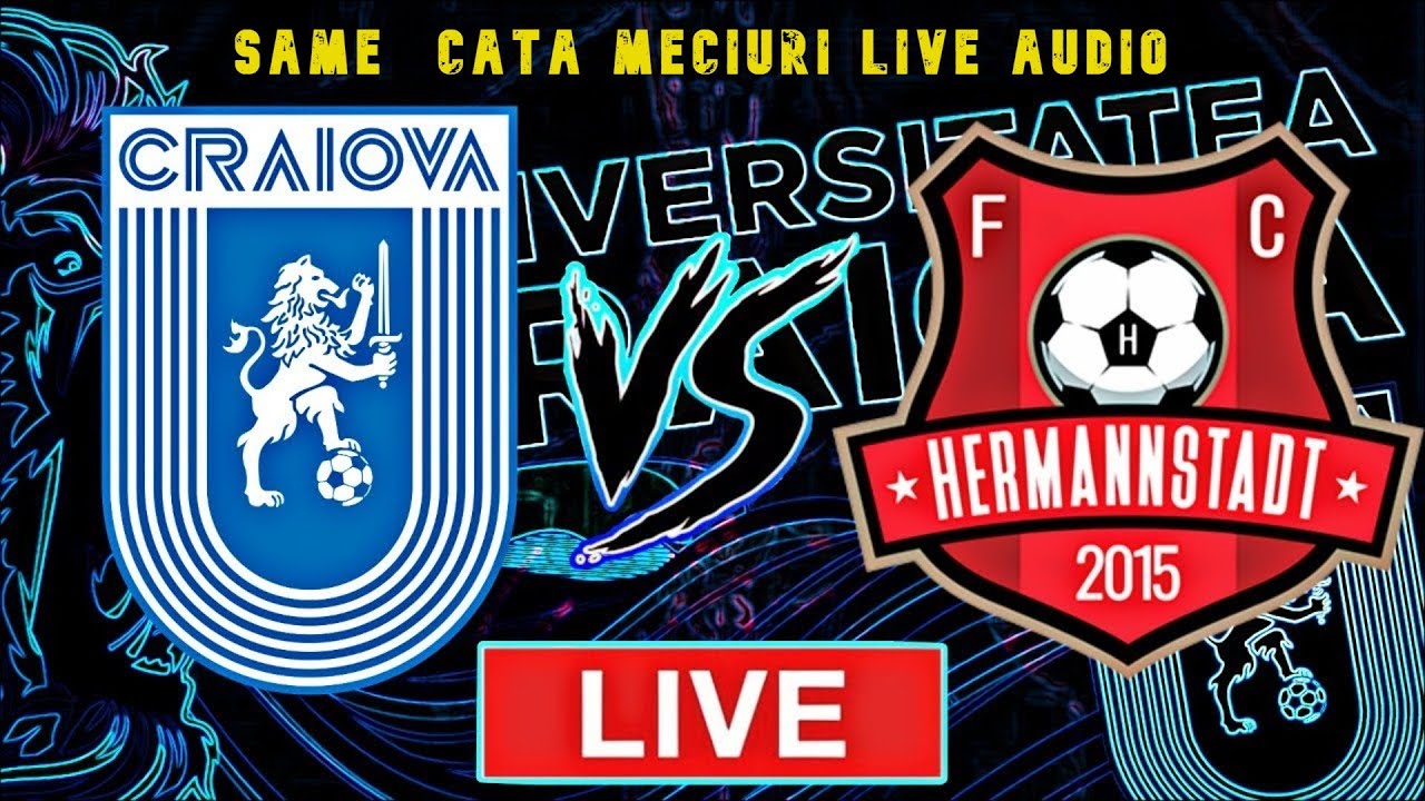 Liveticker, FC Hermannstadt - FC U Craiova 1948 0:0, 7. Spieltag