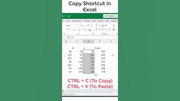 Copy Shortcut  🤙 #excelshortcuts #excel #shortcut #msexcel #shorts #youtubeshorts  😮👌