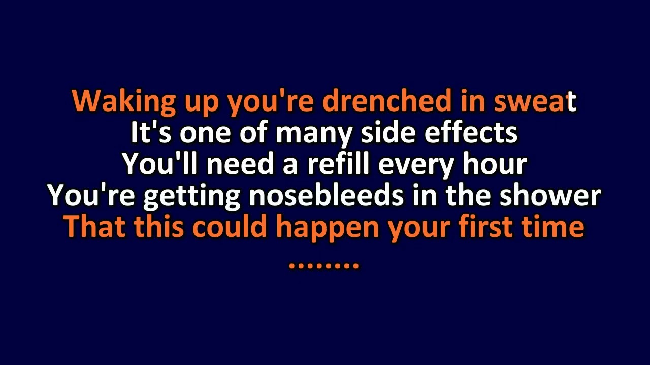 Viagra Boys - Research Chemicals (Short Version) - Karaoke Instrumental Lyrics - ObsKure