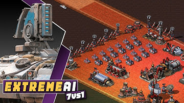 How To Destroy 7 EXTREME AI FAST! in Red Alert 2