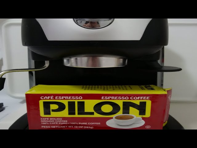 Cafe Pilon Review: Making Cuban Coffee in an Espresso Machine 