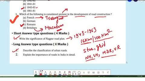 Highway Engineering | Practice Question|U-1 Lecture 06|5th Semester | SBTEBIHAR|KTP