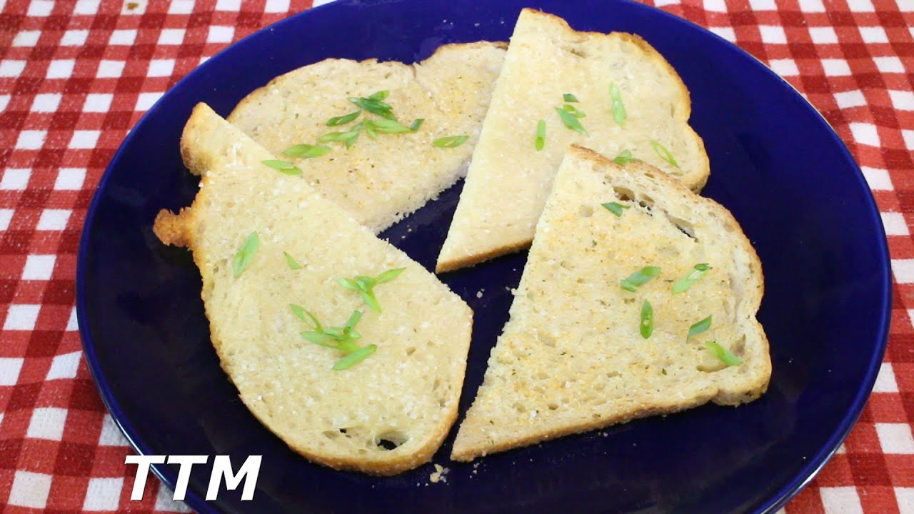 Toaster Oven Garlic Bread - YouTube