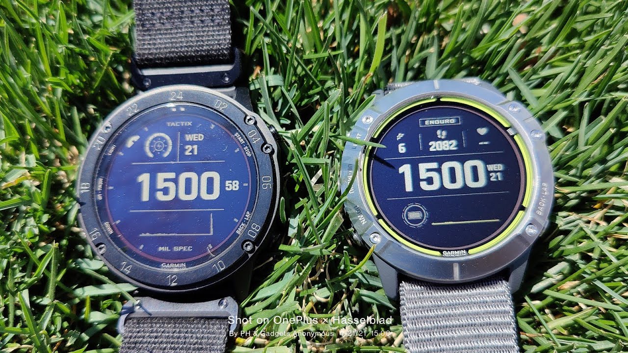 Garmin Tactix Delta VS. Enduro 