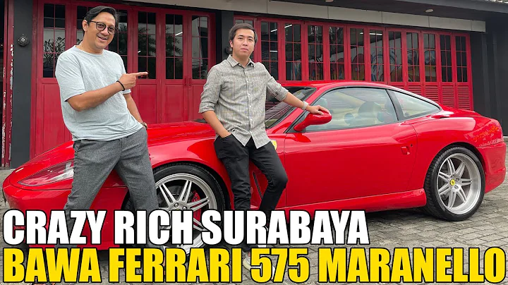 PERTAMA KALI NYOBAIN FERARRI CRAZY RICH SURABAYA.....
