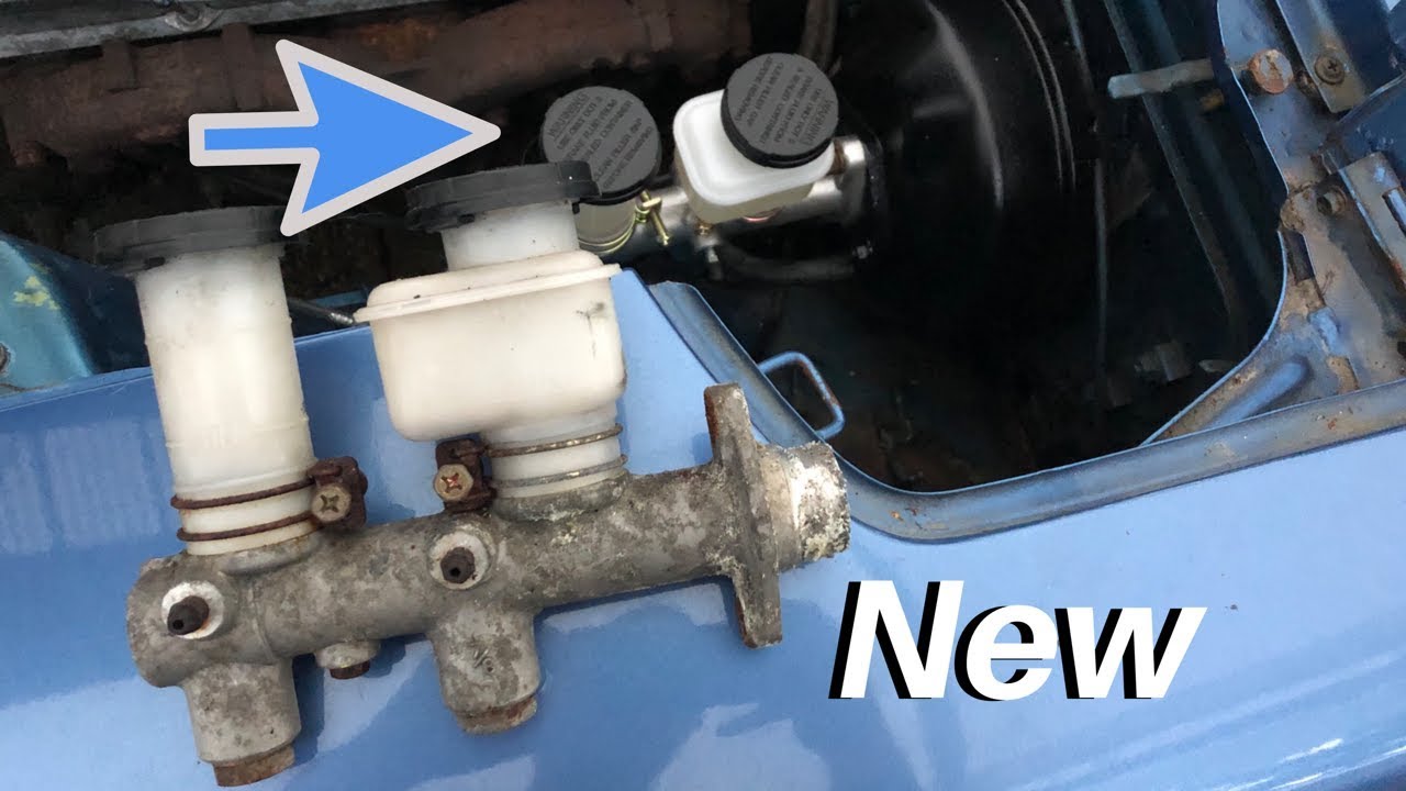 280z Brake Master Cylinder Change YouTube