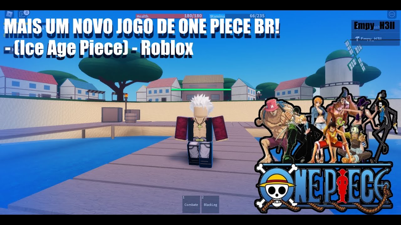 MAIS UM NOVO JOGO DE ONE PIECE BR! - (Ice Age Piece) - Roblox 