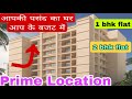 AAP KI PASAND KA GHAR, AAP KE BUDGET MEIN..Good Connectivity & Location.1 bhk, 2 bhk flats for Sale.