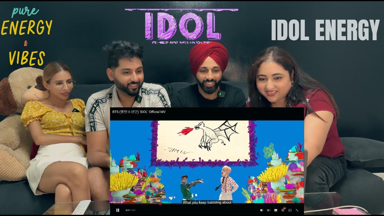 First time reacting to Idol Bts and live performance