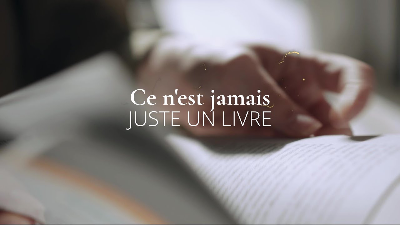 [Publicité] Ce n'est jamais "juste un livre"