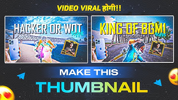 How to Make Thumbnail like Captain Gaming | How to make Gaming Thumbnail | Montage Thumbnail