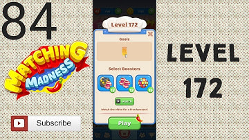 Matching Madness: Match 3 Puzzle games. Level 172 #tinytacticsgames