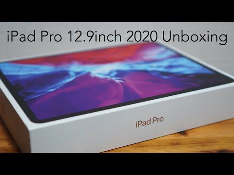 Unboxing Review] iPad Pro 12.9-inch 2020 model. [Apple/4th