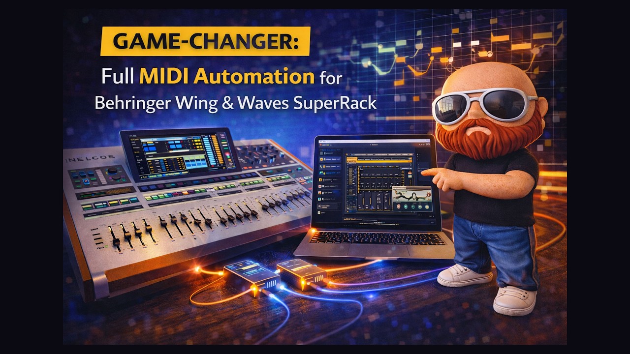 GAME-CHANGER: Full MIDI Automation for Behringer Wing & Waves
