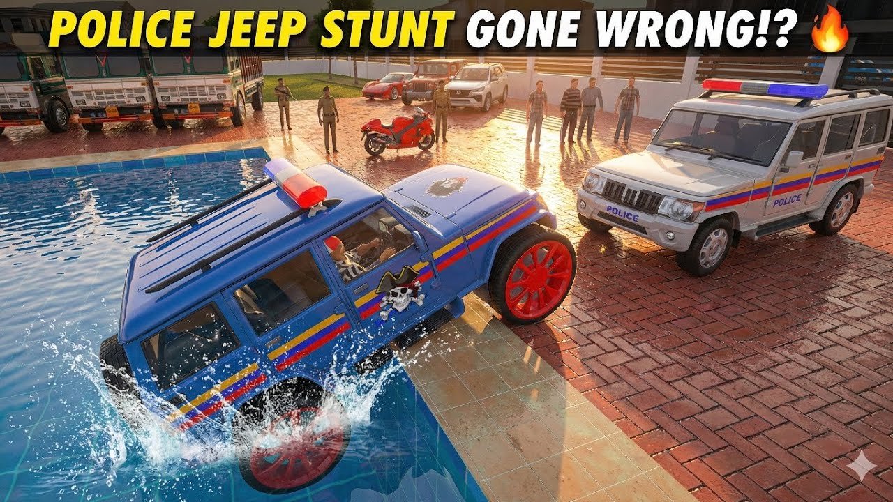 🚀Car Bike Game: Franklin Ordered in Indian Super Car And Bike Drives A 😛New Indian Police SUV Game 🎯