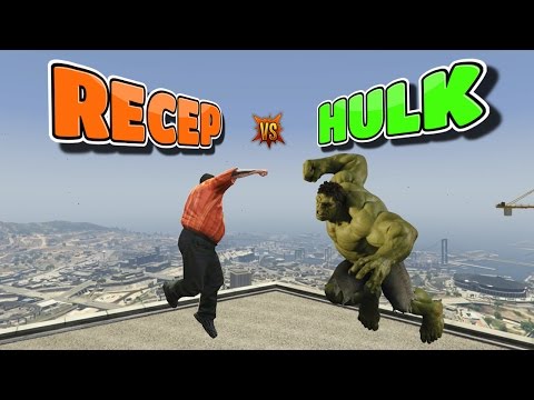 RECEP ABI vs HULK (INANILMAZ MOD) - GTA 5 TÜRKCE MOD