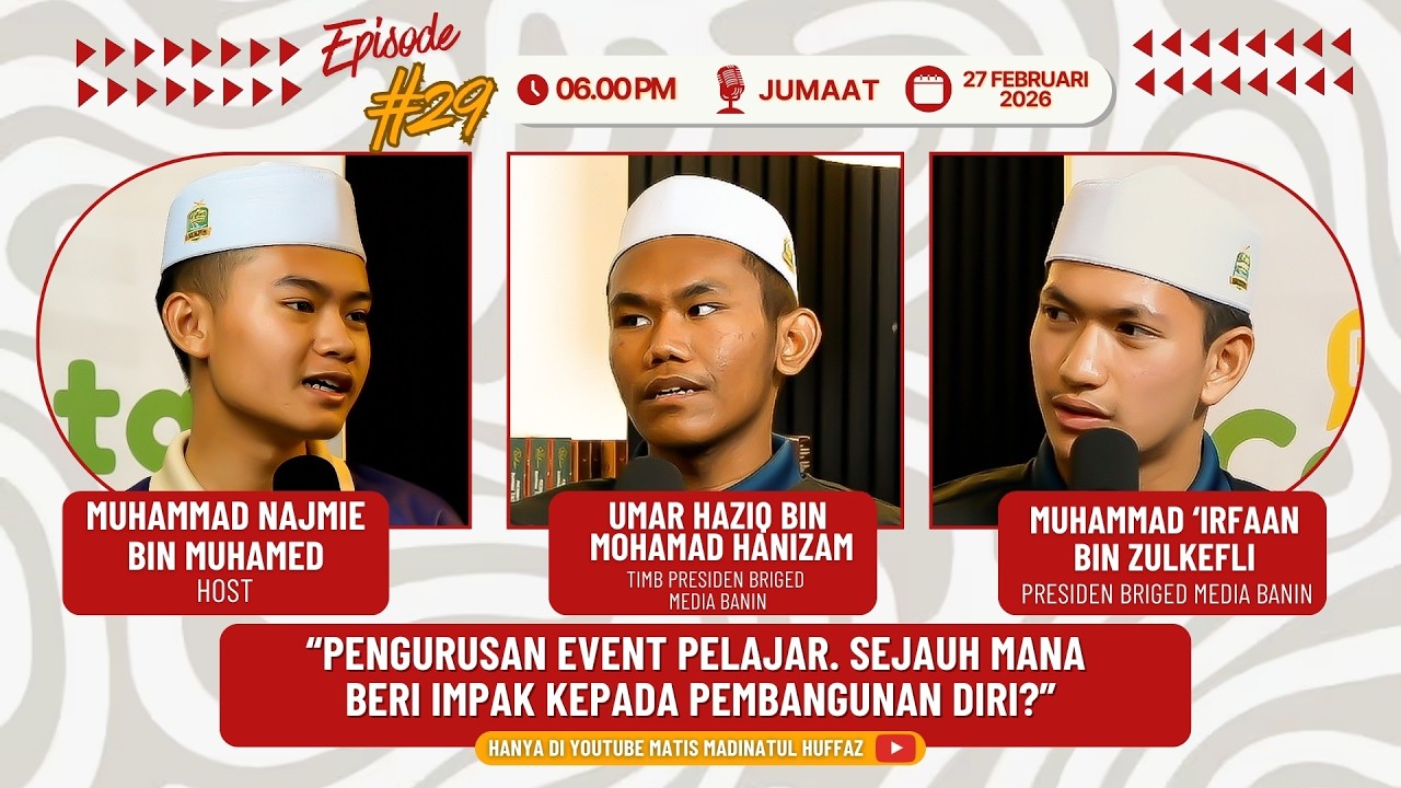 Pengurusan Event pelajar. Sejauh mana beri impak kepada pembangunan diri? – Episod #29