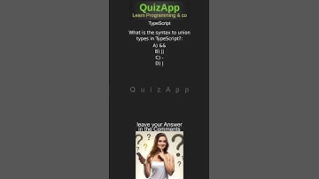 TypeScript What is the syntax to union types in TypeScript