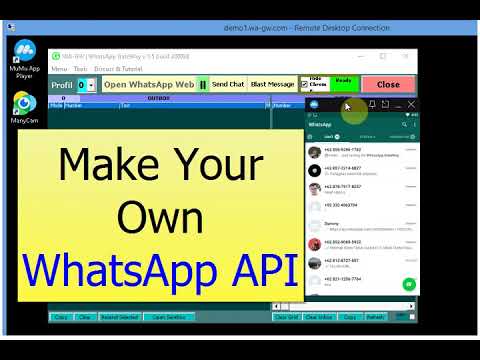 Diy Make Your Own Whatsapp Api Using Wa Gw Whatsapp Gateway Youtube