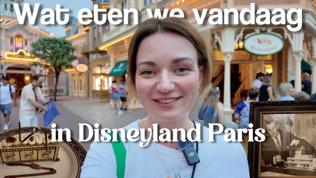 WAT ETEN WE VANDAAG IN DISNEYLAND PARIS: WALT'S - AN AMERICAN RESTAURANT 🍽️✨