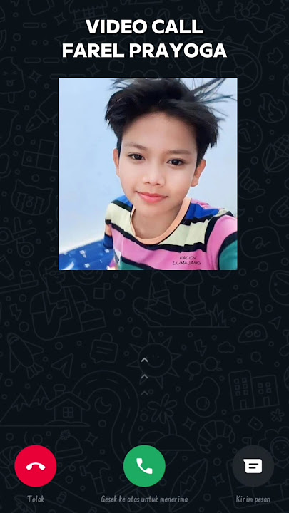 VIDEO CALL FAREL PRAYOGA #shorts #farelprayoga