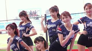 Rakuten Girls|20201011|Yuri陳怡叡、倪暄、菲菲、曲羿、艾璐、慧慧《樂天女孩中場舞表演》Rakuten Monkeys 【4K】#魔術趴 Rock You EveryDay