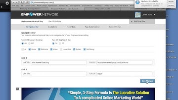 ENV2 Blog Beast Change DNS Entry, SEO Settings etc