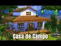 Chalé Campestre com Varanda | The Sims 4 Speed Build