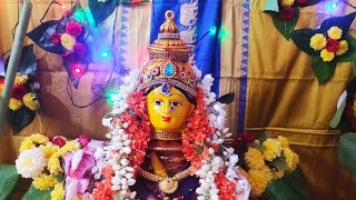Sri Vara Mahalaxmi simple decoration