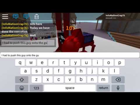 The Guillotine Execution Roblox Short Youtube