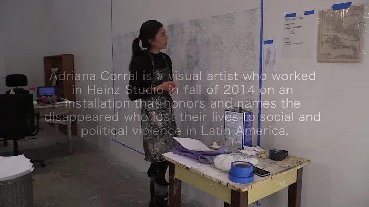 Adriana Corral explains her process for Impunidad,...