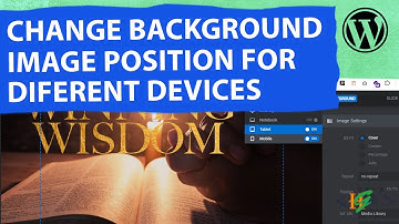 How to Change Background Image Position for Different Devices in Revolution Slider WordPress | Move