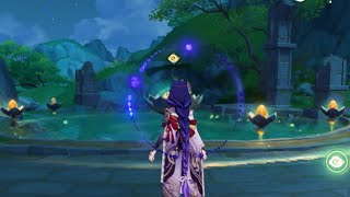 Solve the Puzzle in Qiaoying Village Genshin Impact #genshinimpact #genshinimpactmobile