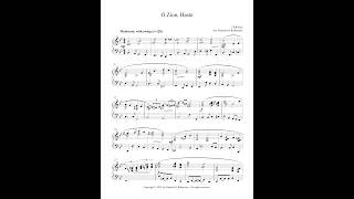 O Zion Haste - Piano Hymn Arrangement