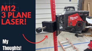 M12 3 Plane Laser Level