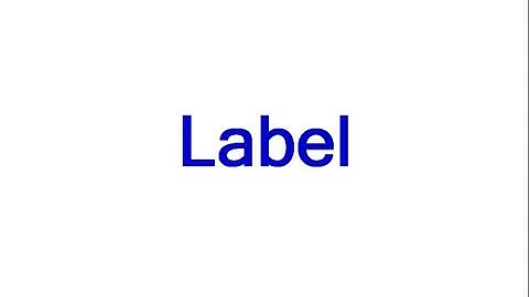 Label - How to create SAPUI5 Label