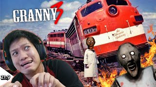 REVIEW KERETA API CIPTAAN LORD GRANNY WKWK!! Granny 3 PC [SUB INDO] ~Granny Extrime Mode!!