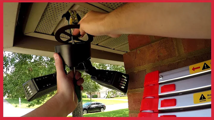 How To Install Or Replace A Flood Light + GIVEAWAY w/Sansi LED