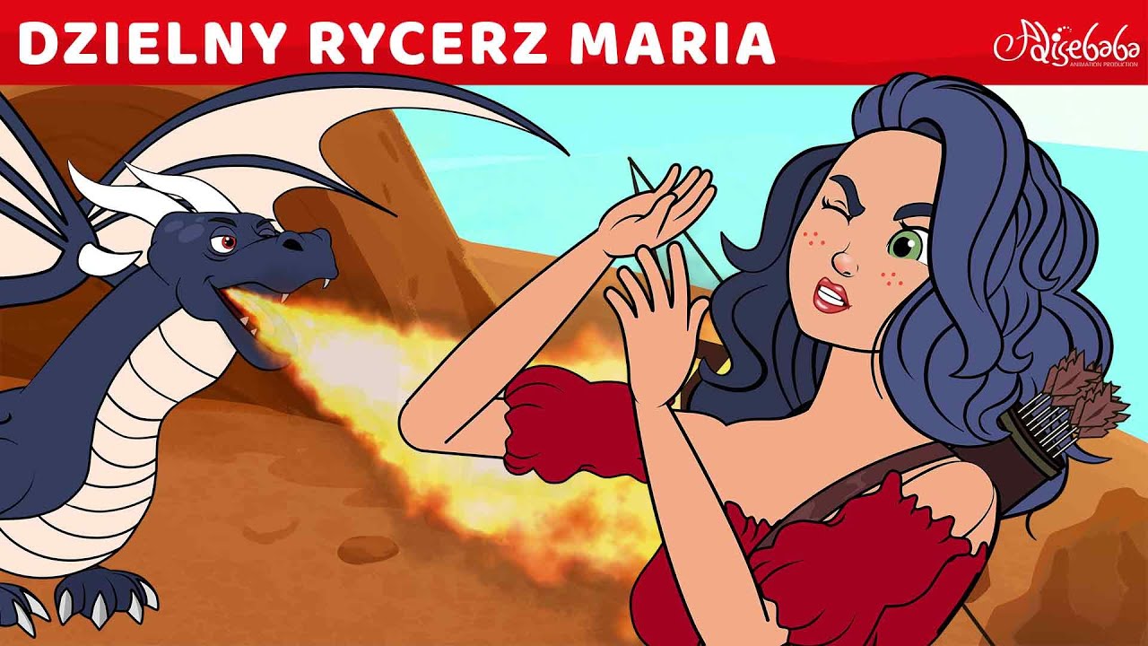 Dzielny Rycerz Maria ⚔️ Zaginiony Smok 🐉 Bajki po Polsku | Bajka i opowiadania na Dobranoc