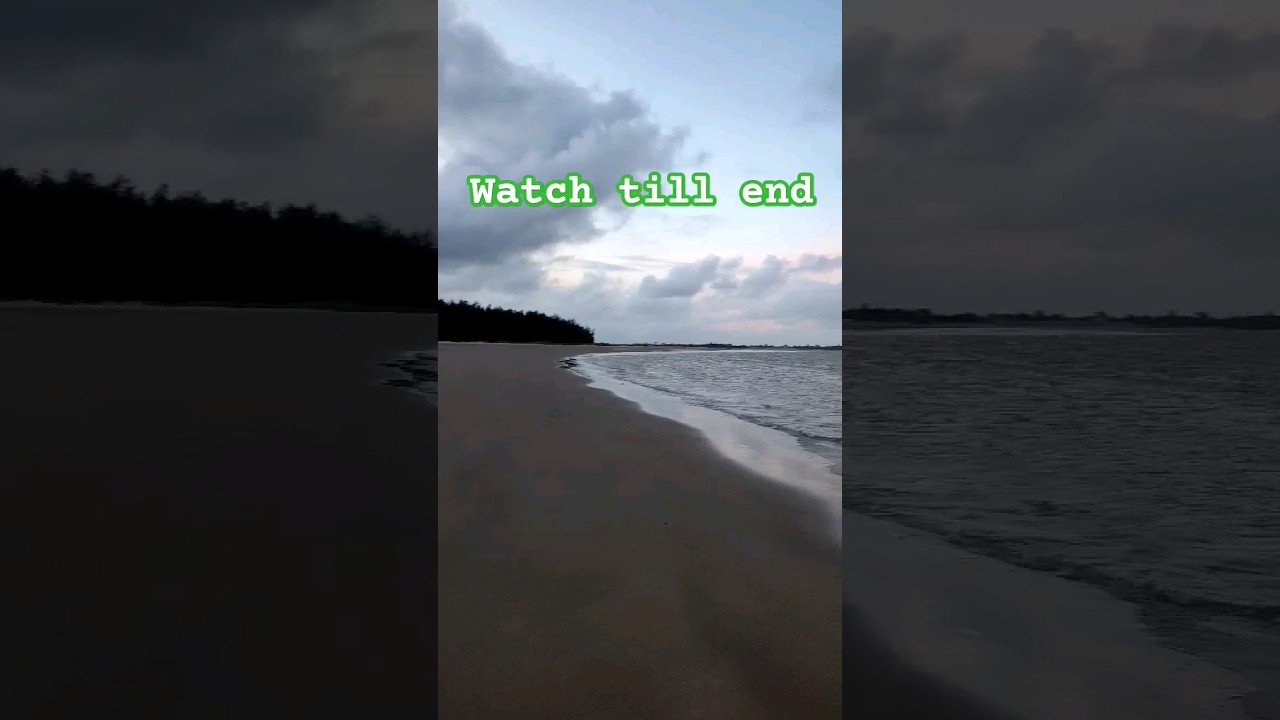 Vast sea mouth in Monsoon || Monsoon destination || 