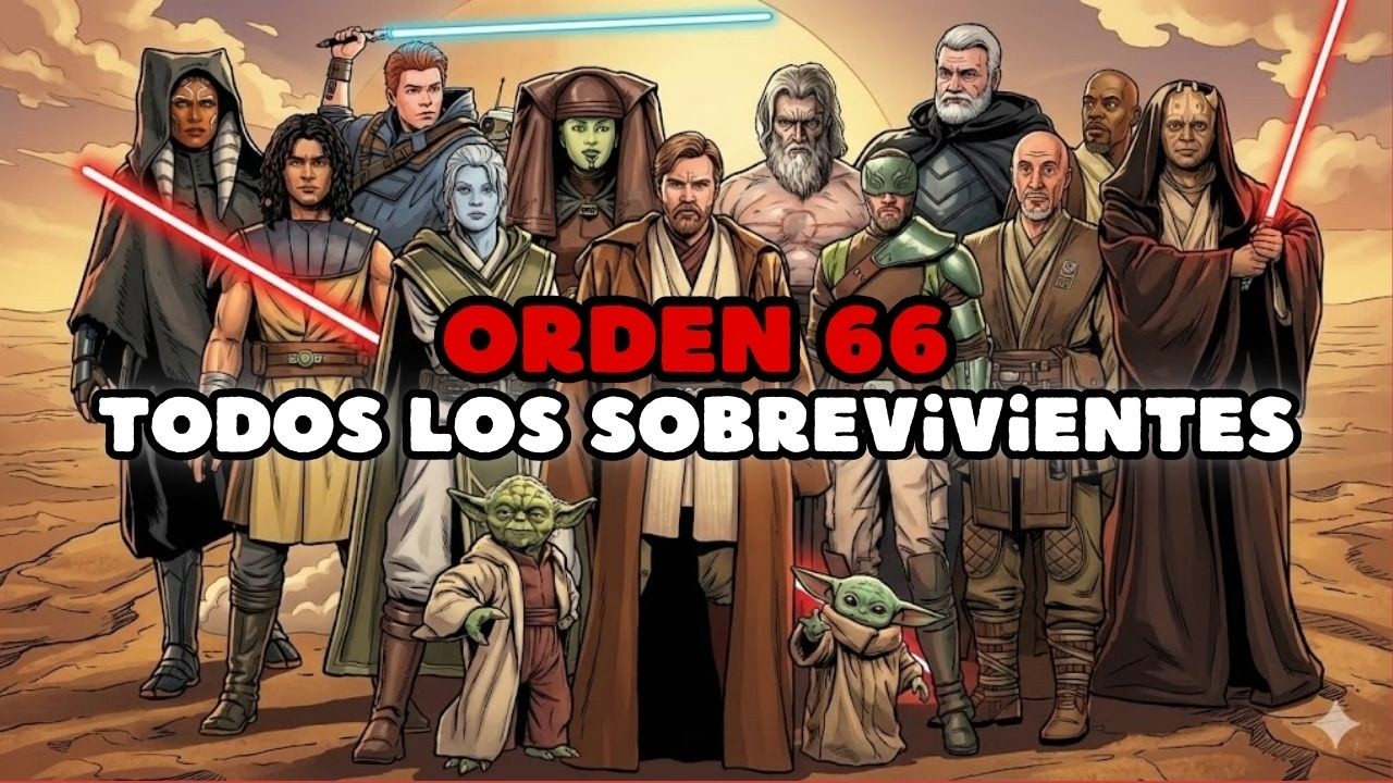 TODOS los Jedi que Sobrevivieron la Orden 66 (Lista Completa)