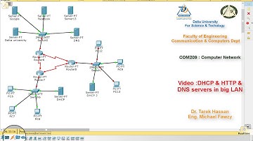 DHCP & HTTP & DNS servers in big LAN