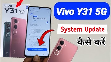 Vivo y31 5g system update kaise kare / how to system update in vivo y31 5g