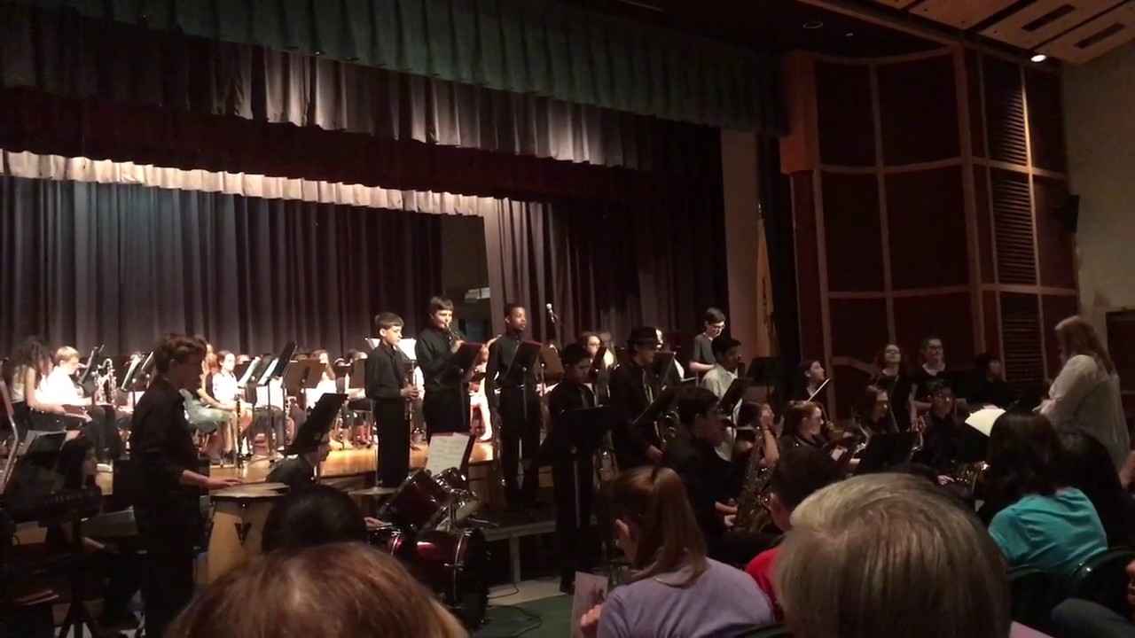 Josh Band 8th grade - YouTube