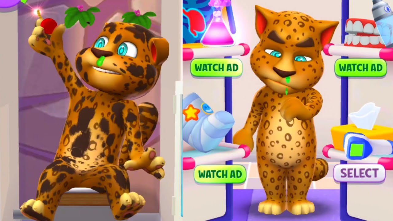 My Talking Tom 2 ios and android gameplay part 141-4