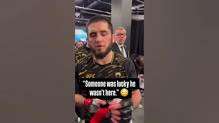 Islam seemingly sends a message to Arman 👀 #UFC311