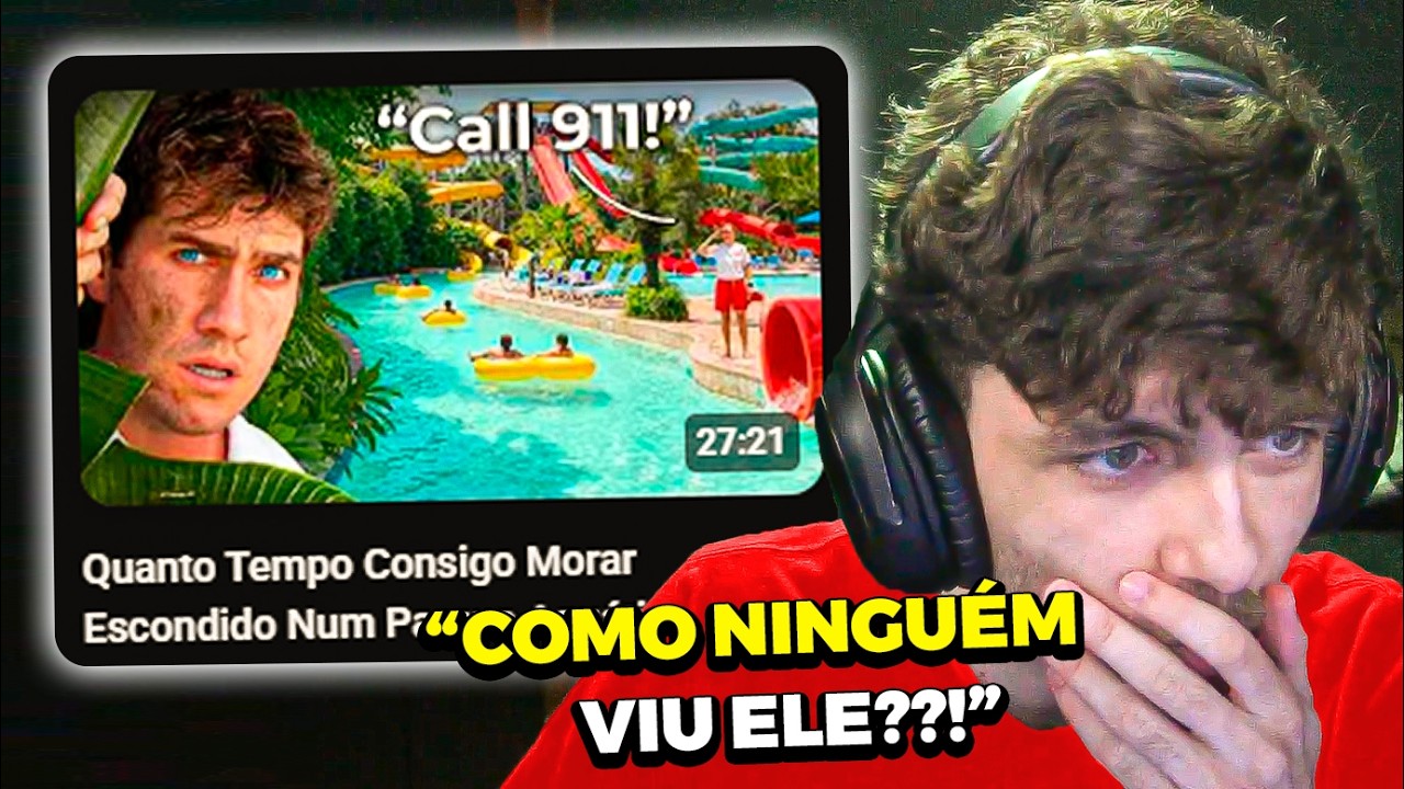 Vivendo Escondido Num Parque Aquático até Ser Pego