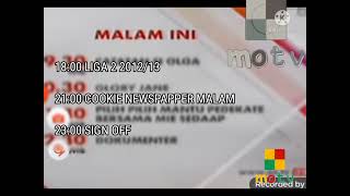 Lineup Program Malam Ini Motv 20112013
